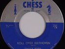 CHUCK BERRY: Roll Over Beethoven / Drifting Heart USA R&B Blues CHESS OG 45 Hear