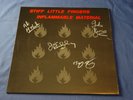 STIFF LITTLE FINGERS - Inflammable Material - LP SIGNED + Promo insert & photos