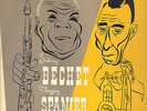 SIDNEY BECHET-MUGGSY SPANIER-LP- DUETS- RARE YELLOW ATLANTIC 1950s- GOLDBLATT CO