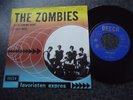 THE ZOMBIES HOLLAND DECCA 45 1965 SHE'S COMING HOME + P/SLEEVE