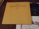 MOZART Cosi Fan Tutte KARL BÖHM 1974  SALZBURG 3 LP BOX ETERNA LIMITED MINT rare