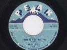 '60 Memphis Rockers PAUL LITTLE I Want To Walk With You/Turn Around Baby HEAR
