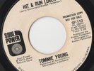 RARE ORIGINAL NORTHERN SOUL CROSS-OVER 45 - TOMMIE YOUNG - HIT & RUN LOVER