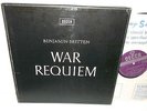 SET 252-3 Britten War Requiem Vishnevskaya Fischer-Dieskau  ED1 WBG 2LP Box Set