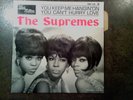 7'' 45 RPM THE SUPREMES YOU KEEP ME HANGIN'ON  BIEM TMEF 536 LANGUETTE FRENCH