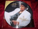 MICHAEL JACKSON THRILLER 25th ANNIVERSARY PICTURE DISC LP / New )