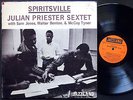 JULIAN PRIESTER Sextet Spiritsville LP JAZZLAND JLP 25 US 1960 MONO McCoy Tyner
