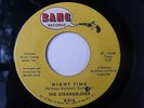 GARAGE 45- THE STRANGELOVES- NIGHT TIME/ RHYTHM OF LOVE on BANG B-514- VG+