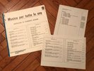 NASCIMBENE & LAVAGNINO - MUSICA PER TUTTE LE ORE 112. RARE ITALIAN LIBRARY Lp