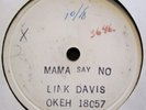 Rare Cajun/Country 78-LINK DAVIS 