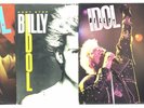 Billy Idol Vinyl Record Lot: Vital Idol + Rebel Yell + Don't Stop