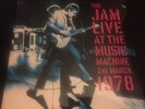 The Jam LIVE AT THE MUSIC MACHINE MARCH 1978 SEALED DOUBLE LP & CD.