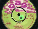 Reggae Boys - Ba Ba / Glen Adams - Power Cut UK Gas 7