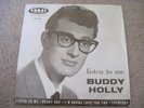 BUDDY HOLLY Buddy Holly EP 1958 TRI CENTRE CORAL (With Glasses)   VG+