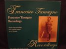 FRANCESCO TAMAGNO: 78rpm vinyl recordings from original masters Set of 7 Box SEt