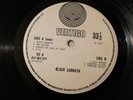 Black Sabbath LP Same UK Vertigo Swirl press ***********************************