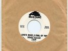 BOBBY FULLER FOUR Mustang 3016 Love's Made promo 45 Norman Petty Studios