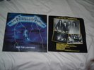 METALLICA Ride the Lightning '84 classic THRASH ORIGINAL US MASTERDISK   press