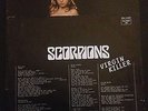 SCORPIONS LP VIRGIN KILLER 1976 PRINTED IN GERMANY RCA LABEL //