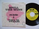 ERIC BURDON AND WAR Spill The Wine MGM Picture Sleeve 45 Soul Promo HEAR F19