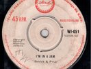 DERRICK MORGAN - BLAZING FIRE / I'M IN A JAM - ISLAND