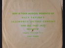 BILLY TAYLOR TRIO: I Wish I Knew How It Would Feel To Be Free 45 (wlp, 4 song e