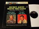 Secret Agent Meets The Saint-ORIG. 1965 US TV Soundtrack LP-Edwin Astley-CLEAN
