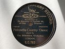 THE BOHEMIAN ORCHESTRA PETRONELLA COUNTRY DANCE GRAMOPHONE CONCERT G-C-763