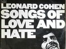 LEONARD COHEN Songs of love and hate Dutch LP 1971 Folk Rock