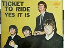 The Beatles Ticket To Ride Yes It Is 45RPM Picture Sleeve Only Capital 5407 NM