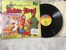 Walt Disney Story And Songs From Robin Hood Vinyl Record LP 1973 Gorgeous EX