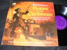 Clean Scarce WALT DISNEY Disneyland PIRATES OF THE CARIBBEAN 1968 LP with Booklt