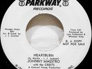 Johnny Maestro with the Crests: Heartburn, Rare 1964 Parkway One-Sided Promo 45