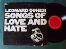 LEONARD COHEN: Songs of love and hate LP 1971 USA 1st pressing COLUMBIA C 30103