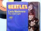 BEATLES picture sleeve 45 LADY MADONNA vg++ b/w INNER LIGHT mint minus h941
