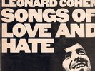Leonard Cohen(Vinyl LP)Songs Of Love And Hate-CBS-69004-UK-1971-G/VG