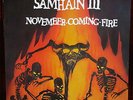 Samhain - III November-Coming-Fire LP ORIGINAL Plan 9 Incl. Printed Inner Sleeve