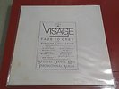 VISAGE Fade To Grey UK 1983 PROMO ONLY DANCE MIX LP VIS1 VERY RARE.FINAL INSERT.