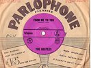 THE BEATLES - FROM ME TO YOU/THANK YOU GIRL - RARE PURPLE LABEL 7