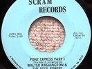 WALTER WASHINGTON / PONY EXPRESS PART 1+2 (SCRAM) RARE FUNK EDDIE BO