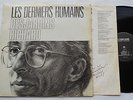 RICHARD DESJARDINS Les derniers humains QUEBEC ORIG 1987 PRIVATE LP DÉDICACE