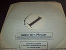 Godley & Creme/ 10CC Birds Of Prey LP White Label Promo Unplayed