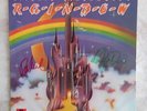 RAINBOW      RITCHIE BLACKMORE'S RAINBOW SIGNED LP COVER   1975