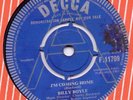 Billy Boyle I'm coming home Decca F.11709 VG plays well Demo