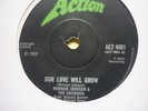 northern soul norman johnson & showmen our love will grow/ everything uk action
