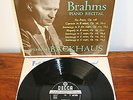 DECCA SXL 2222 WBg ED1 *WILHELM BACKHAUS* PLAYS *BRAHMS PIANO RECITAL NM