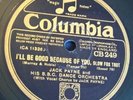 Jack Payne - Ten Cents A Dance (Fox Trot) I'll Be Good Because Of You, 10