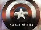 CAPTAIN AMERICA SHIELD design Stencil and spraypaint artwork on vinyls.