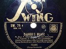 78 TOURS/DJANGO REINHARDT/SWING SW 79/DJANGO'S MUSIC/TEARS /AT THE JIMMY'S BAR