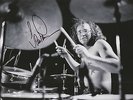 Ian Paice Hand Signed 12x8 Photo Deep Purple Very Rare.